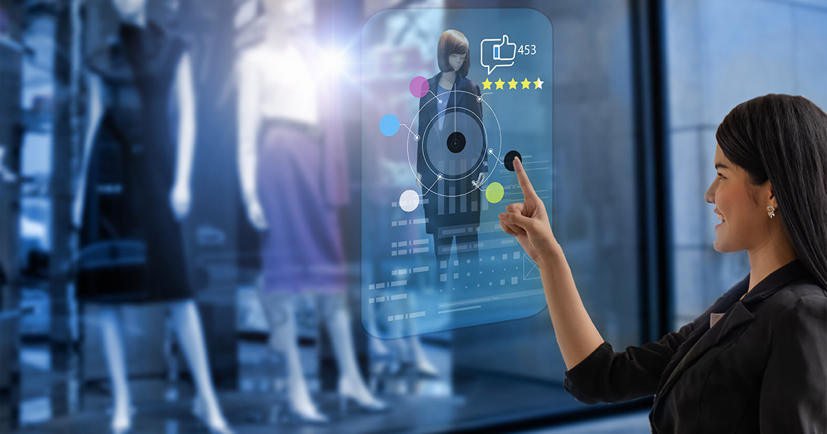 AI-powered supplement store dashboard with futuristic interface