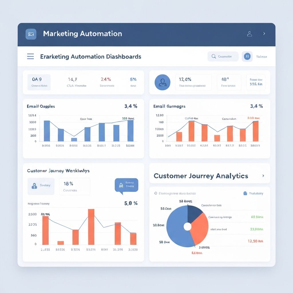Marketing automation dashboard